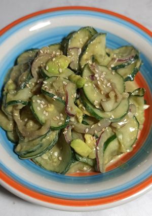 Una foto de Ensalada de pepino viral