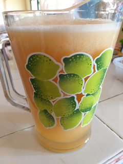 Una foto de Agua fresca de melón