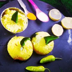 A picture of Lemon upma.