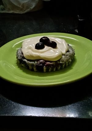 Una foto de Torta de arándanos 🫐