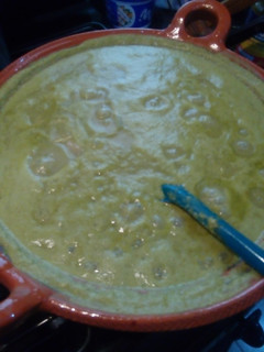 Una foto de Mole verde