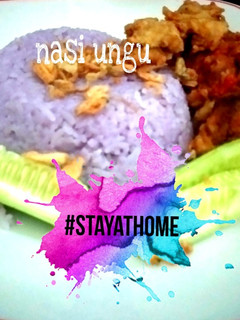 Foto resep Nasi ungu gurih
