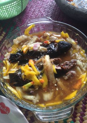 Foto resep Cacapan mangga muda ikan papuyu (khas Banjar)