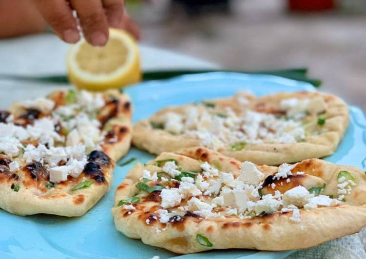 Pan naan especial a la barbacoa