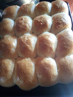 A picture of Home made buns.