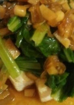 Foto resep Sawi tahu saos tiram