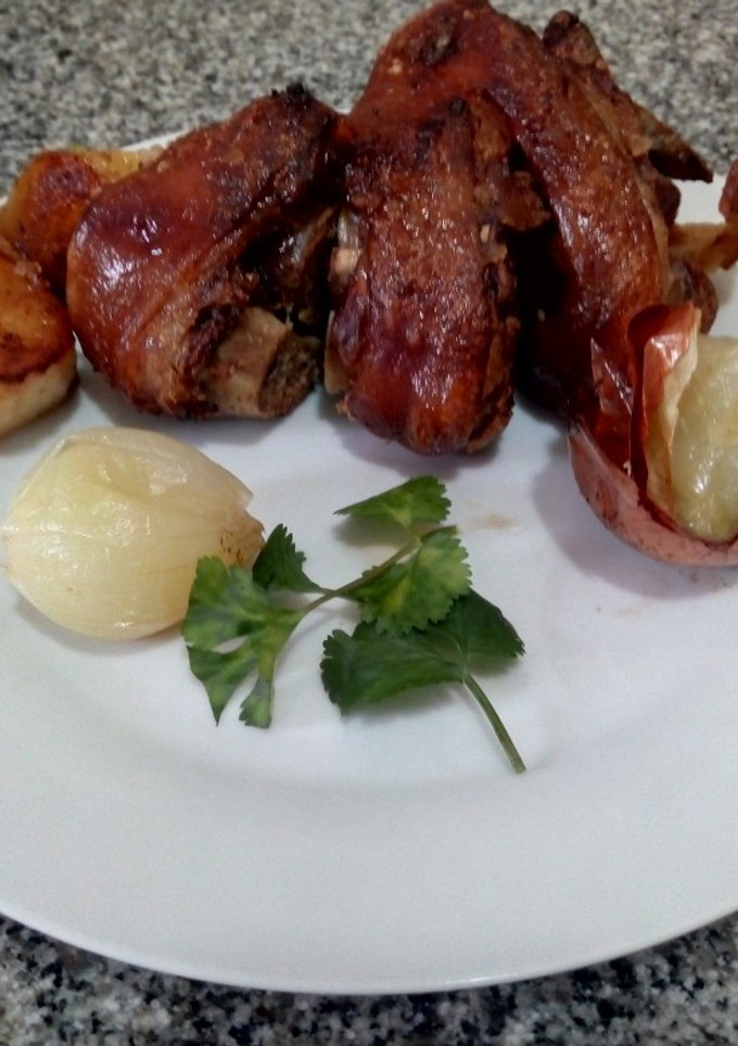 Una foto de Codillo de cerdo al horno