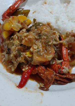 Foto resep Seafood Saus Padang
