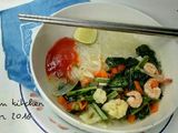 Bihun kuah sayur udang ala mamih