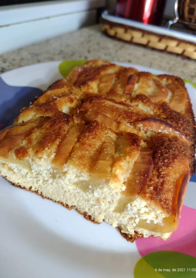 Una foto de Budín de Coco y Manzana, sin harinas. Sin TACC