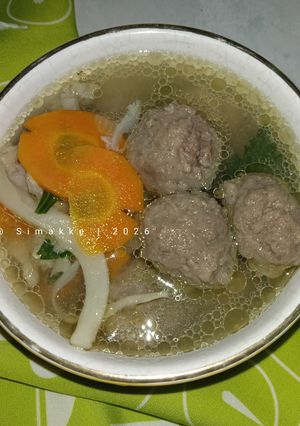 Foto resep Sup Jamur Tiram Bola-bola Daging