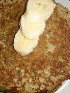 A picture of Banana oatmeal pancakes.