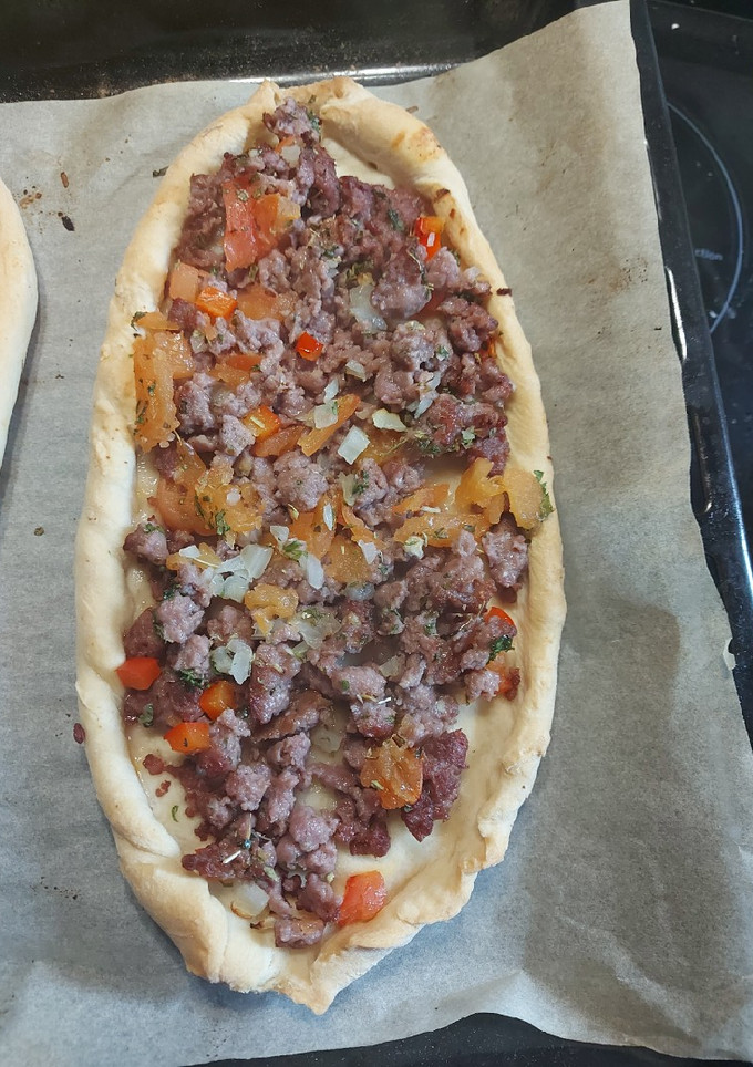 Una foto de Pizza turca
