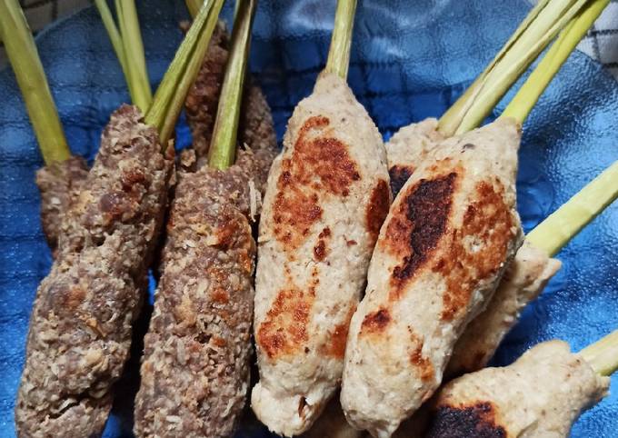 Resep  buat Sate Lilit Daging Sapi dan Tuna untuk Idul Fitri  enak