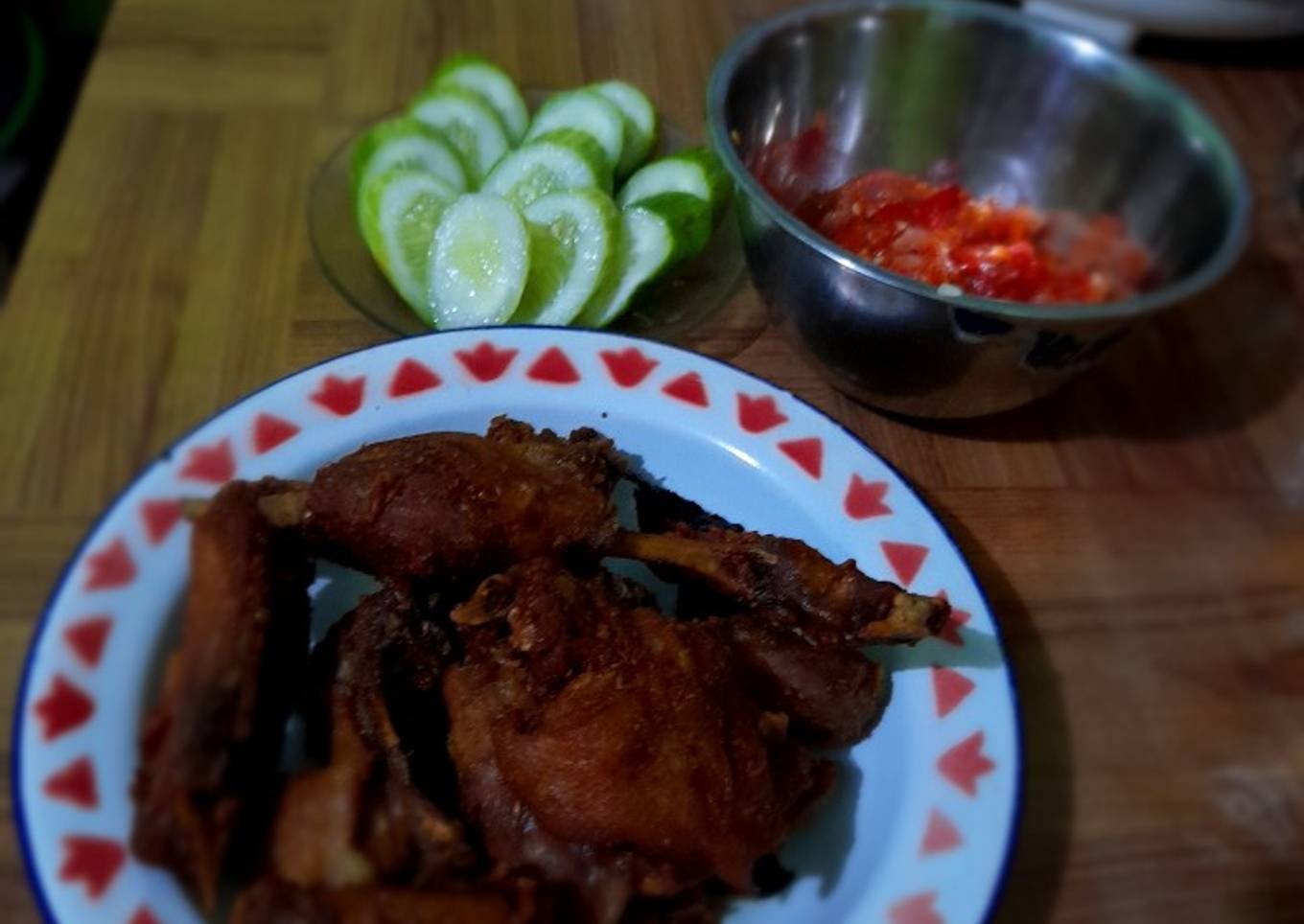 Bebek Goreng Simple Presto