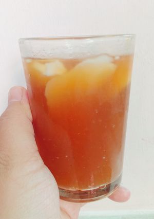 Foto resep Es Kelapa Muda Gula Merah