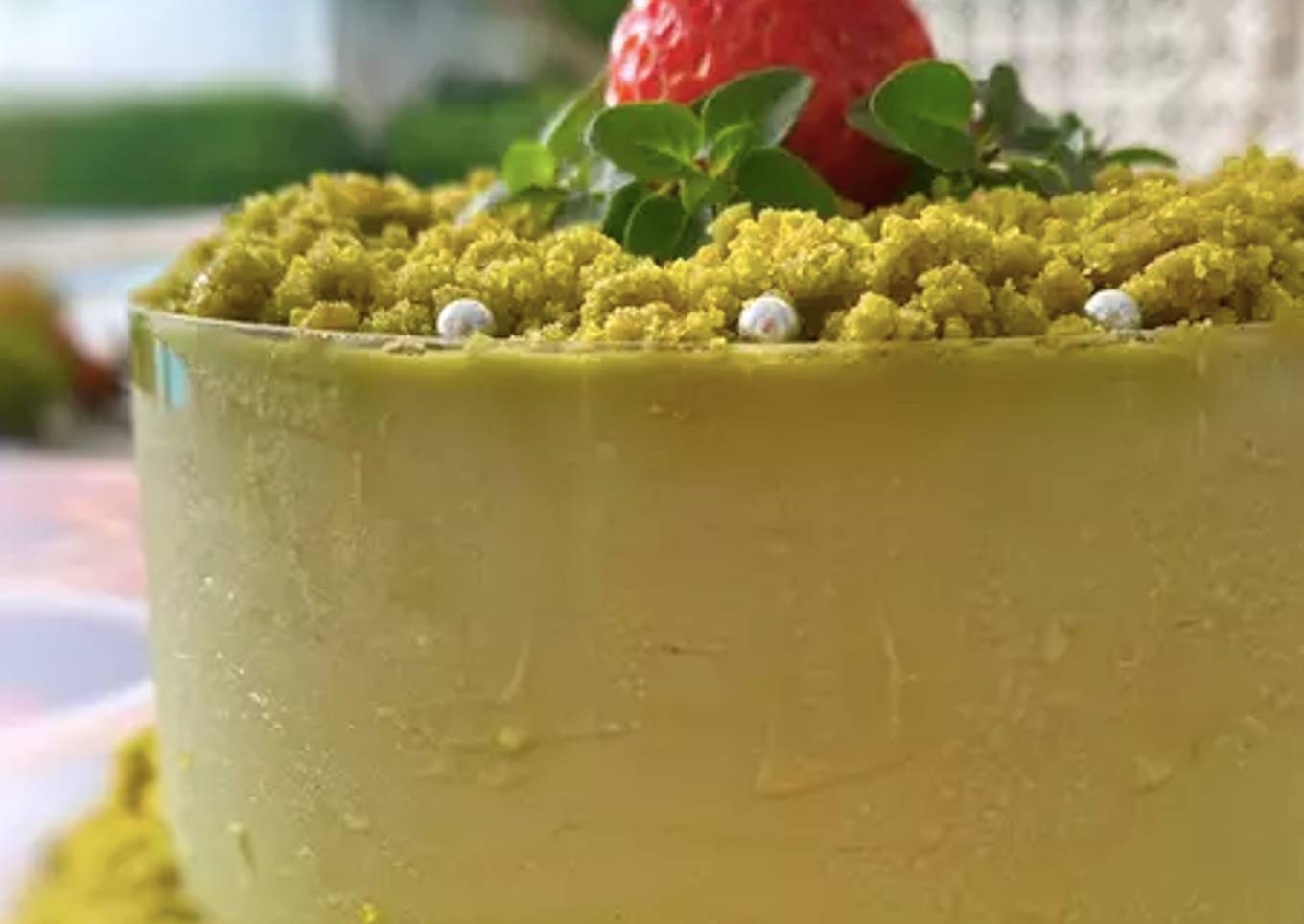 Matcha mousse Chesse Cake
