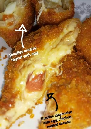 Foto resep Resep risolles creamy ragout