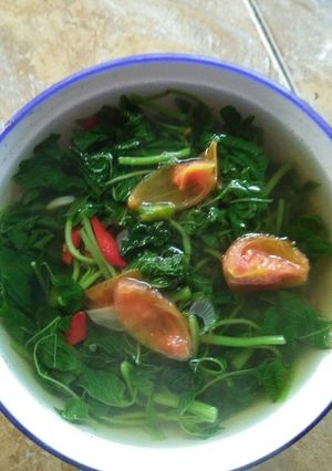 Foto resep Sayur bayam