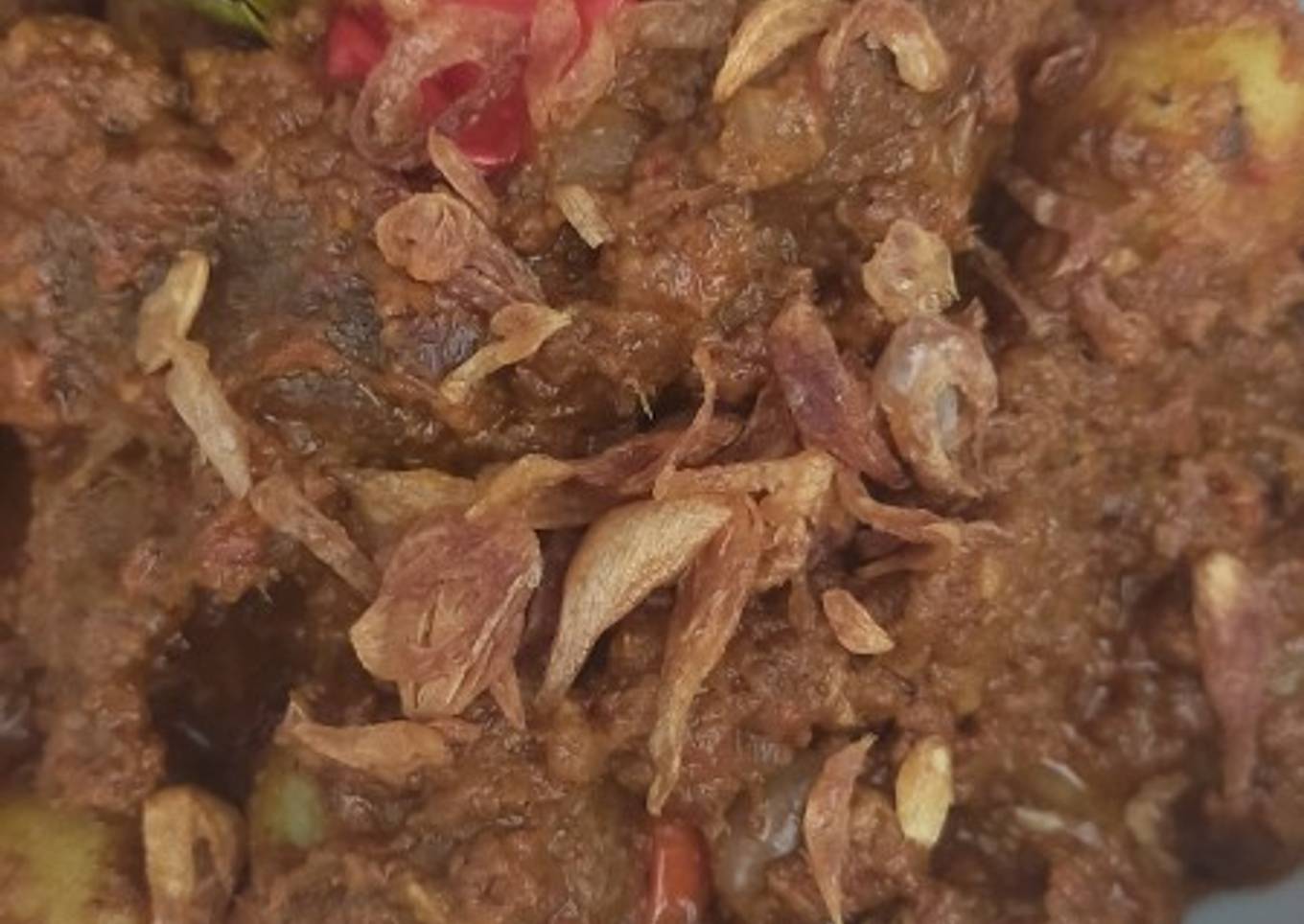 Rendang Sapi "Rumahan"