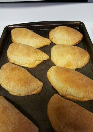 A picture of Sloppy Joe Turnovers.