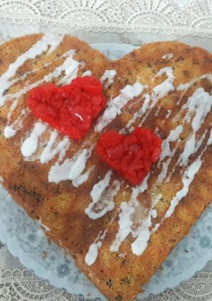 Una foto de Pastel de zanahoria con pecanas y nueces