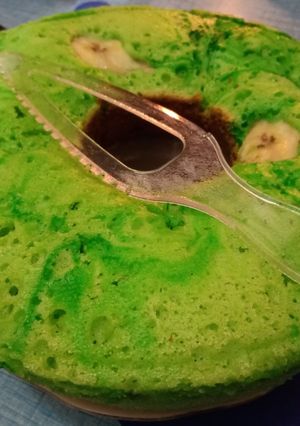 Foto resep Bolu panggang pandan