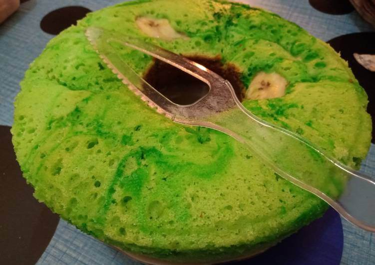 Resep: Bolu panggang pandan kekinian