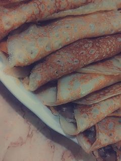 صورة لوصفة كريب مالح 💙😍