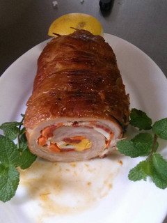 Una foto de Faldilla de cerdo rellena