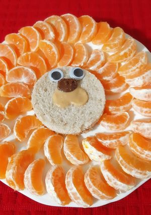 Une photo de Assiette rigolote pour enfants 🦁