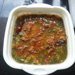 Daal palak A picture of Daal palak.