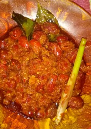Foto resep 22. Sambal Kulit melinjo