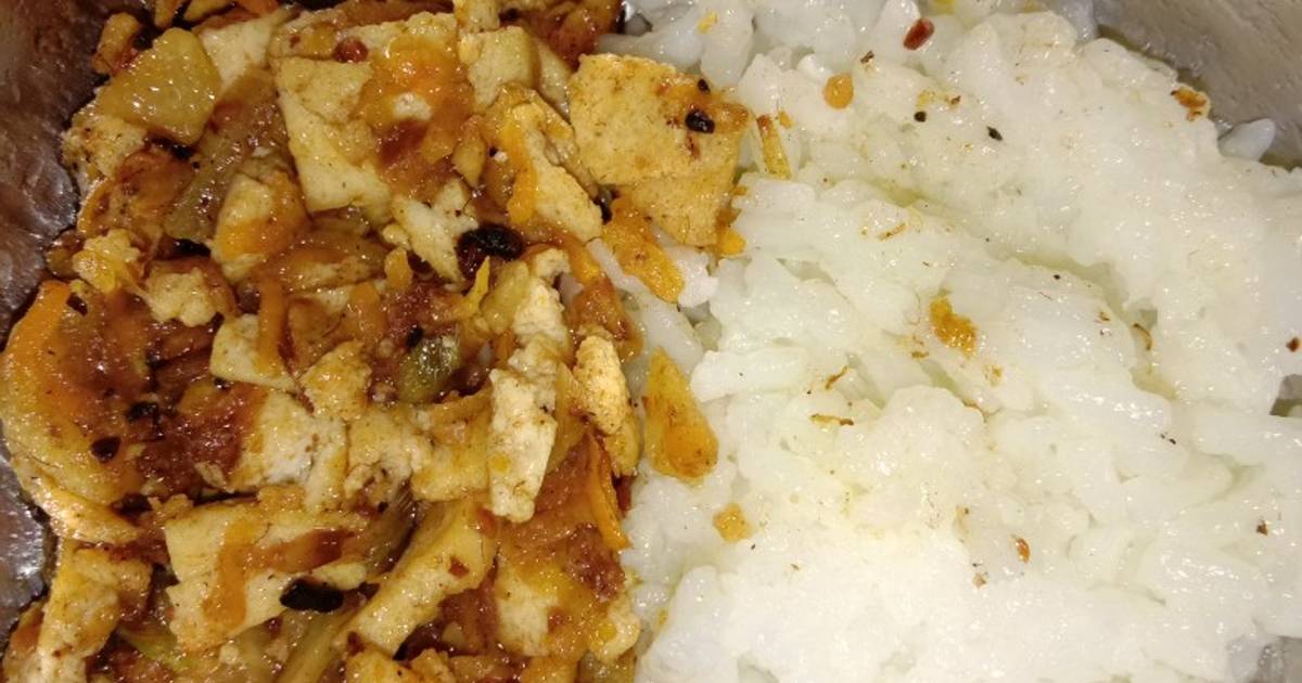  Resep  Mpasi 10m Nasi  Tim orek tahu  oleh Bubun Hanna Cookpad