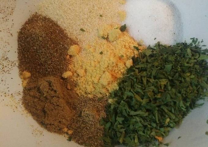 Recipe of Homemade Meatloaf Dry Spices