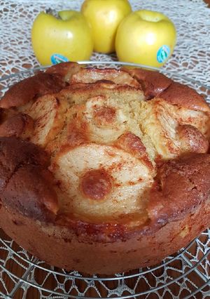 Foto di Torta di mele con mascarpone
