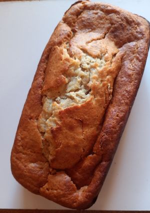 Una foto de Budín de banana