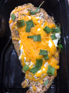 A picture of Loaded chicken.