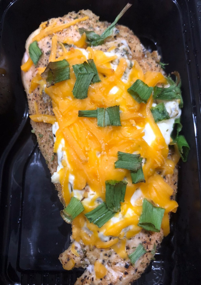 A picture of Loaded chicken.