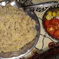Jeera rice A picture of Jeera rice.
