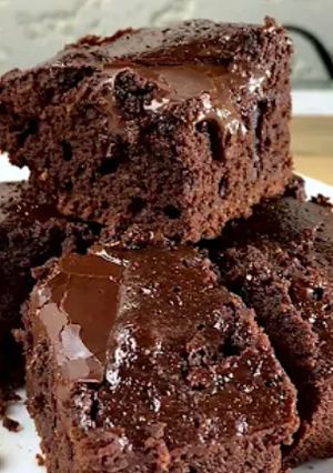 Foto de Brownies de curgete e cacau
