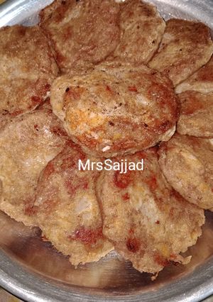 A picture of Shami kabab.