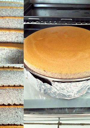 Foto resep Ogura cake ketan itam