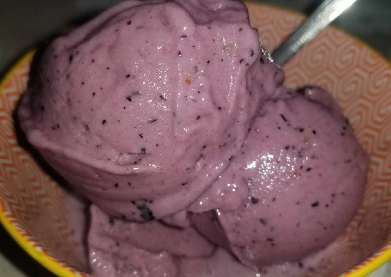 Helado casero saludable