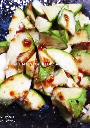 Foto resep Lutis / Lotis / Rujak mangga muda pedes bikin nagih