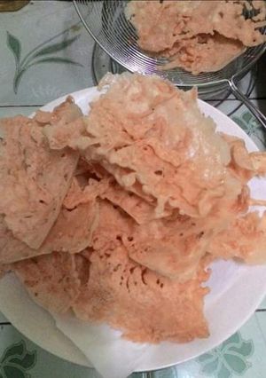 Foto resep Peyek udang rebon