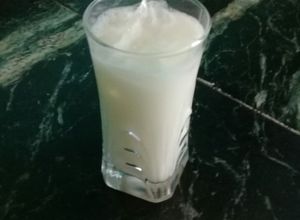 صورة لوصفة عصير الشمام والليمون