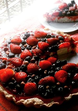 Una foto de Cheesecake neoyorquino