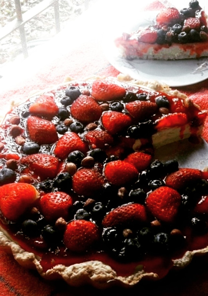 Una foto de Cheesecake neoyorquino