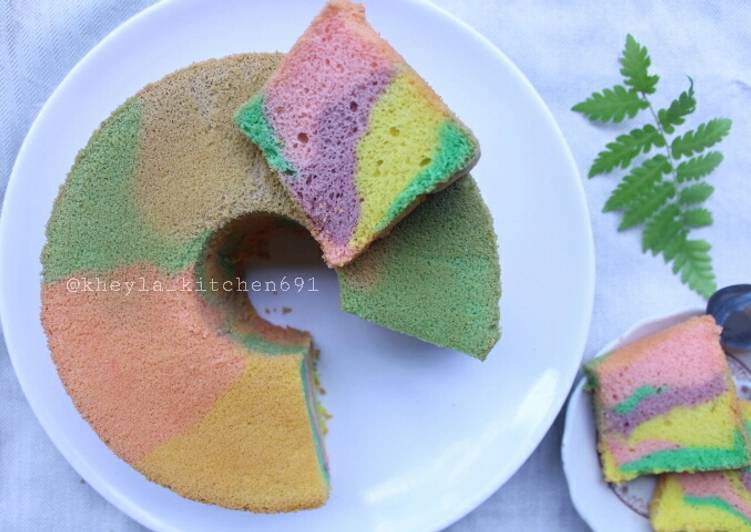 Unicorn Chiffon Ketan ala Kheyla (metode simple) #beranibaking